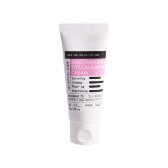 Derma Factory Niacinamide 10% Calamine Cream - Крем успокаивающий для чувствительного типа кожи